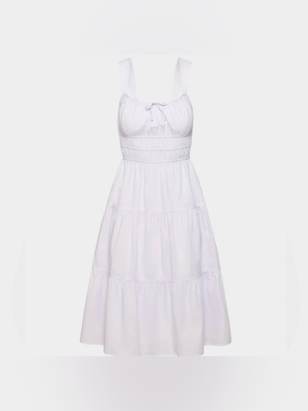 Aritzia Sunday Best Martine Poplin Midi Dress